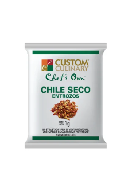 CHILE SECO EN TROCITOS 1000 SOBRES DE 1 GR ZAFRAN