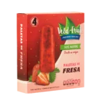 PALETA FRESA VELD FRUT 280 GR 4 PACK